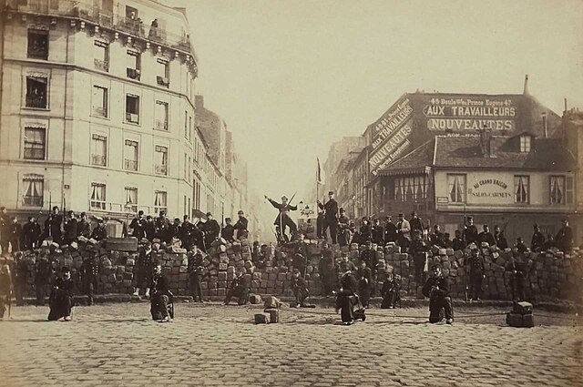 Parisian Barricade 18March1871