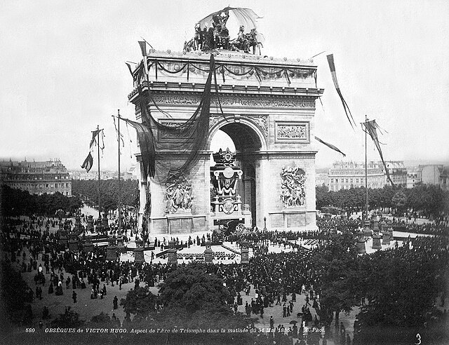 Funeral of Victor Hugo 1